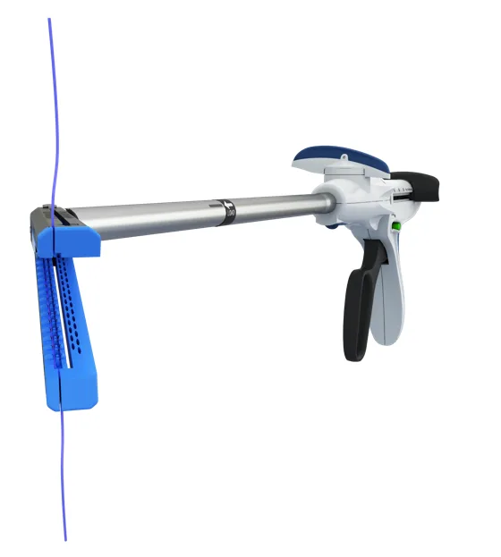 Tek Kullanımlık Laparoskopik Lineer Kesici Kese Ağzı (Purse-String) Stapler